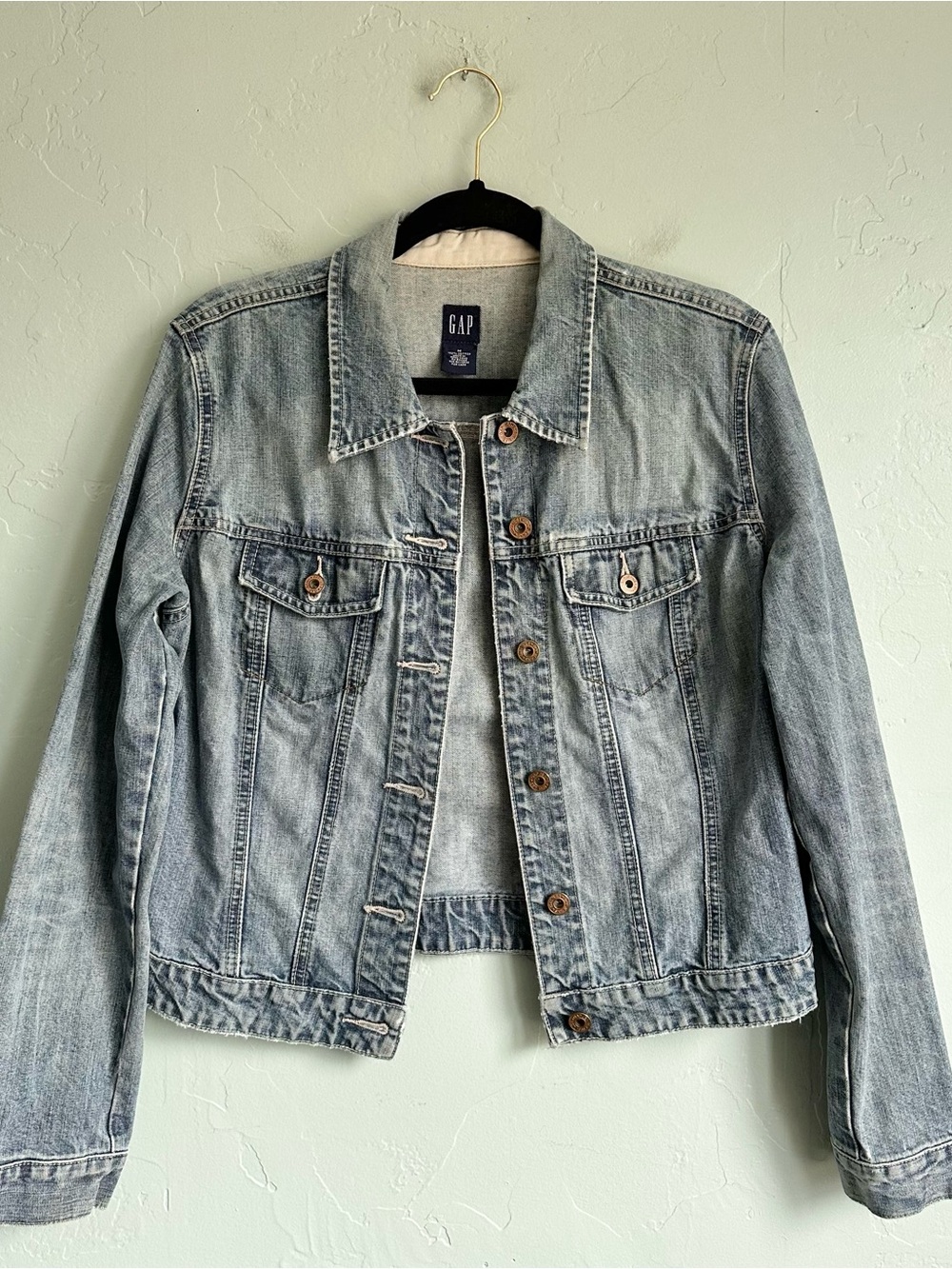 Vintage 2000 Y2K GAP Classic Denim Jacket Women's Medium